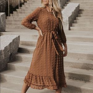 Böhme Dot midi dress